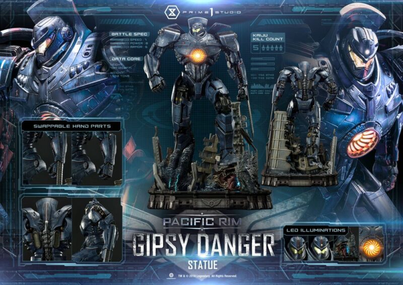 Pacific Rim Statue Gipsy Danger 68 cm - immagine 7