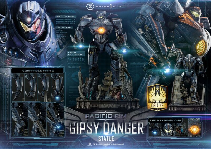 Pacific Rim Statue Gipsy Danger Deluxe Version 68 cm - immagine 7