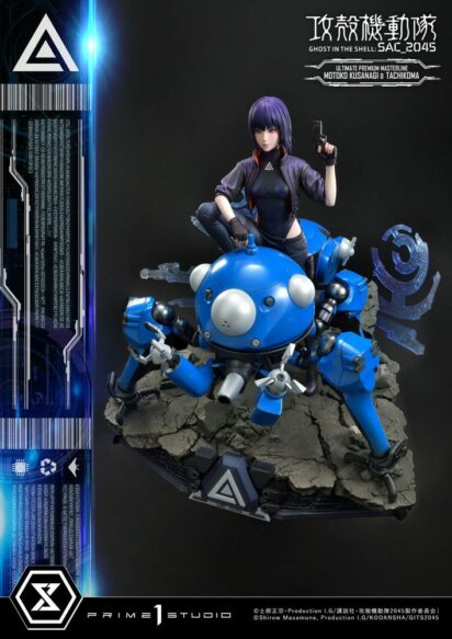 Ghost in the Shell: SAC_2045 Statue 1/4 Motoko Kusanagi and Tachikoma 50 cm