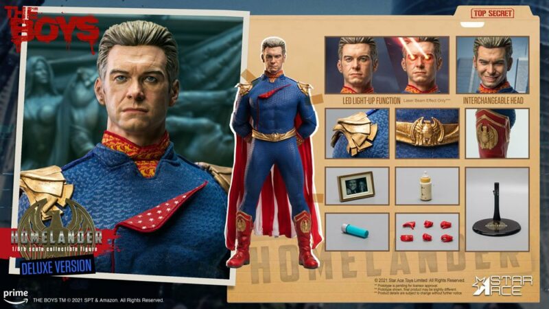 The Boys My Favourite Movie Action Figure 1/6 Homelander (Deluxe Version) 30 cm - immagine 5
