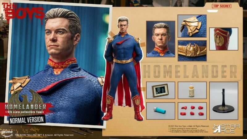 The Boys My Favourite Movie Action Figure 1/6 Homelander (Normal Version) 30 cm - immagine 5
