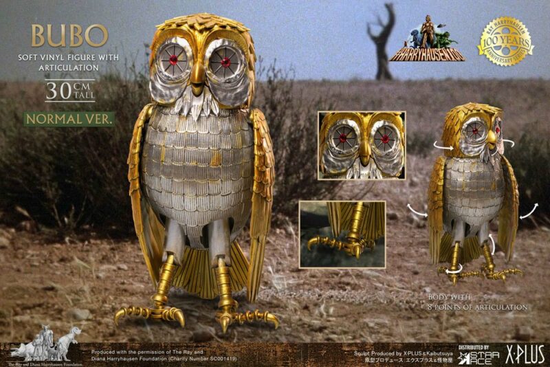 Clash of the Titans Gigantic Soft Vinyl Statue Ray Harryhausens Bubo 30 cm - immagine 5