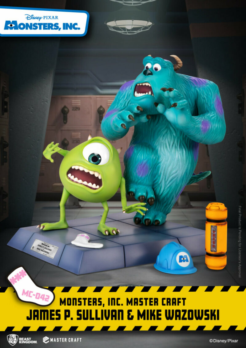 Monsters, Inc. Master Craft Statue James P. Sullivan & Mike Wazowski 34 cm - immagine 2
