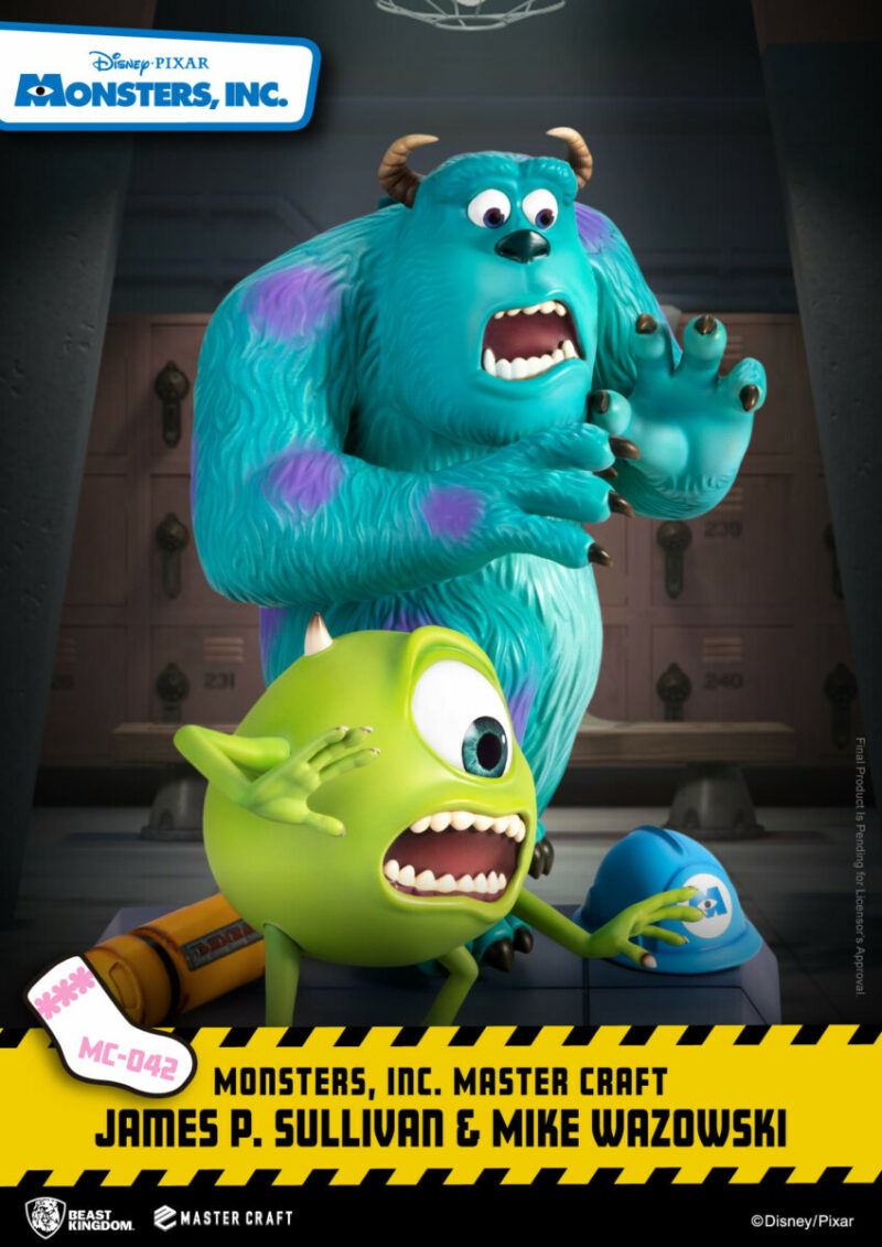 Monsters, Inc. Master Craft Statue James P. Sullivan & Mike Wazowski 34 cm - immagine 3