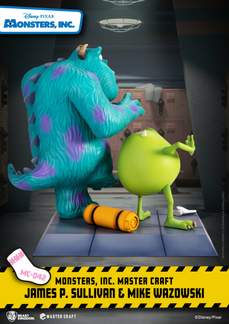Monsters, Inc. Master Craft Statue James P. Sullivan & Mike Wazowski 34 cm - immagine 4