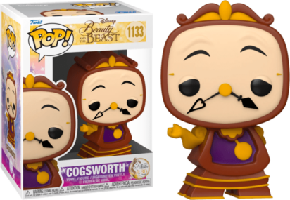 Beauty and the Beast POP! Movies Vinyl Figure Cogsworth 9 cm