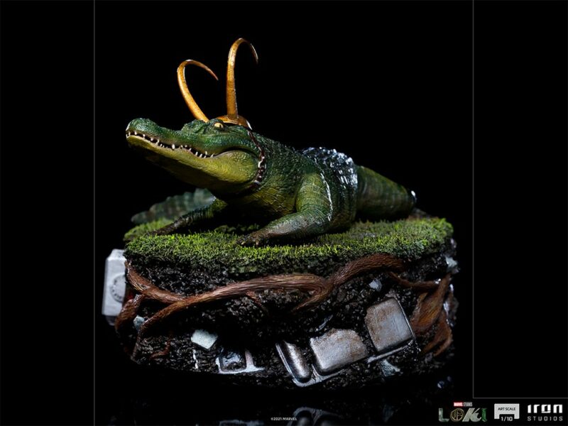 Loki Art Scale Statue 1/10 Alligator 15 cm - immagine 3