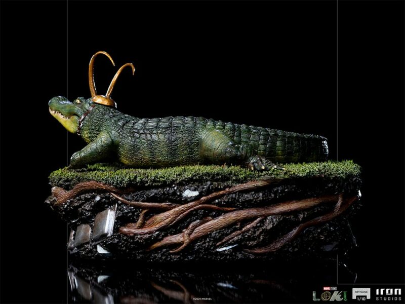 Loki Art Scale Statue 1/10 Alligator 15 cm - immagine 4