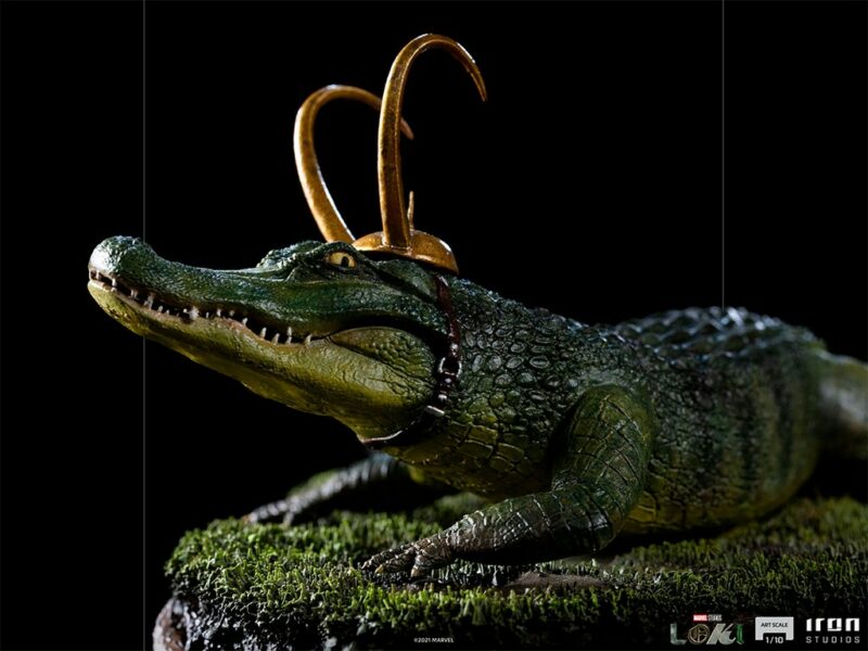 Loki Art Scale Statue 1/10 Alligator 15 cm - immagine 6