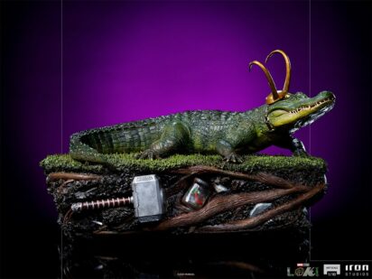 Loki Art Scale Statue 1/10 Alligator 15 cm