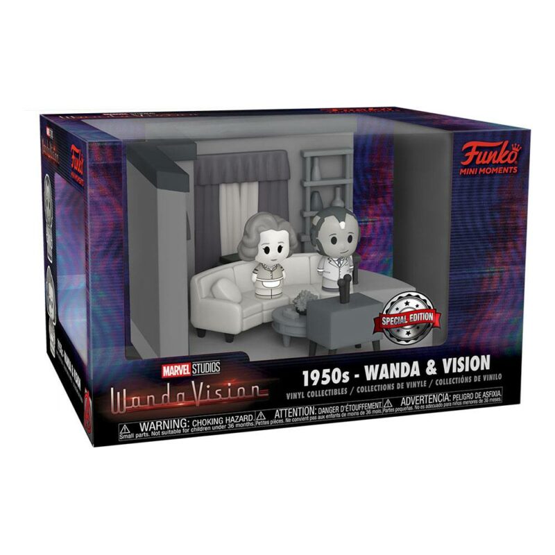 WandaVision POP! Mini Moment Vinyl Figure Set LR 50's 9 cm