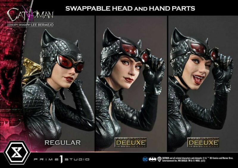 DC Comics Statue 1/3 Catwoman Deluxe Bonus Version Concept Design by Lee Bermejo 69 cm - immagine 4