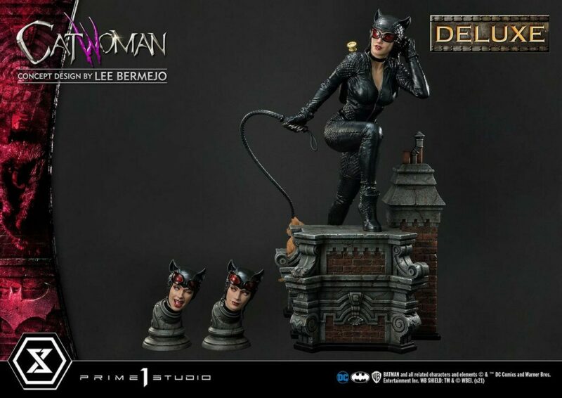 DC Comics Statue 1/3 Catwoman Deluxe Bonus Version Concept Design by Lee Bermejo 69 cm - immagine 5