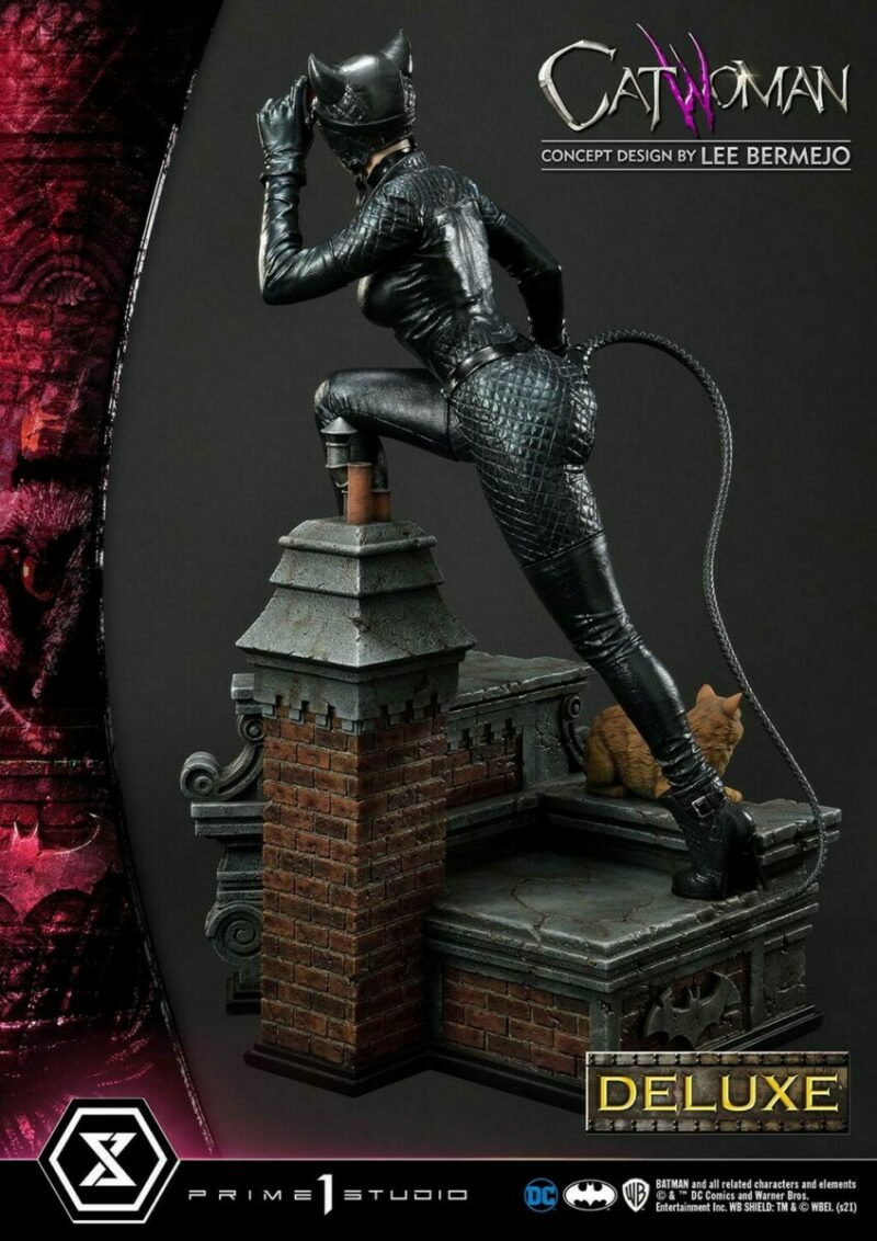 DC Comics Statue 1/3 Catwoman Deluxe Bonus Version Concept Design by Lee Bermejo 69 cm - immagine 6
