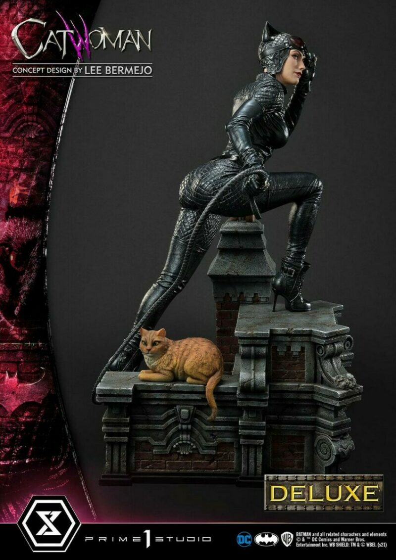 DC Comics Statue 1/3 Catwoman Deluxe Bonus Version Concept Design by Lee Bermejo 69 cm - immagine 7