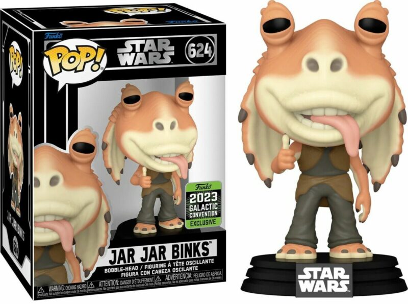 Star Wars: The Clone Wars POP! Vinyl Figure Jar Jar Binks Limited (con bollino Galactic Convention 2023)