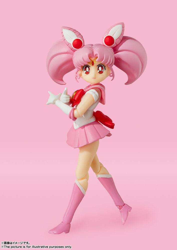 Sailor Moon S.H. Figuarts Action Figure Sailor Chibi Moon Animation Color  Edition 10 cm - Base Luna Italy