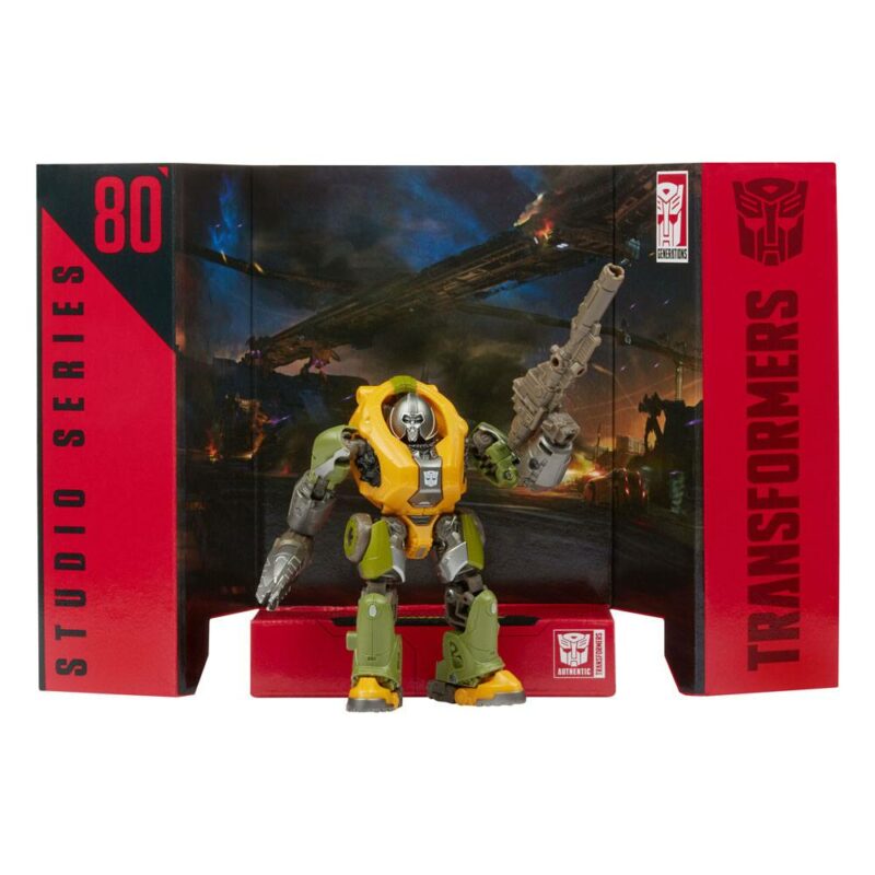 Transformers: Bumblebee Studio Series Deluxe Class Action Figure 2022 Brawn 11 cm - immagine 3