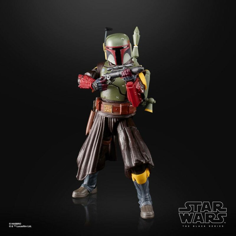 Star Wars: The Book of Boba Fett Black Series Deluxe Action Figure 2022 Boba Fett (Throne Room) 15 cm - immagine 3