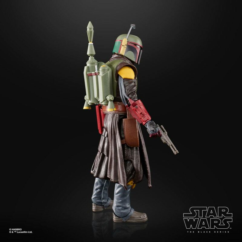 Star Wars: The Book of Boba Fett Black Series Deluxe Action Figure 2022 Boba Fett (Throne Room) 15 cm - immagine 4