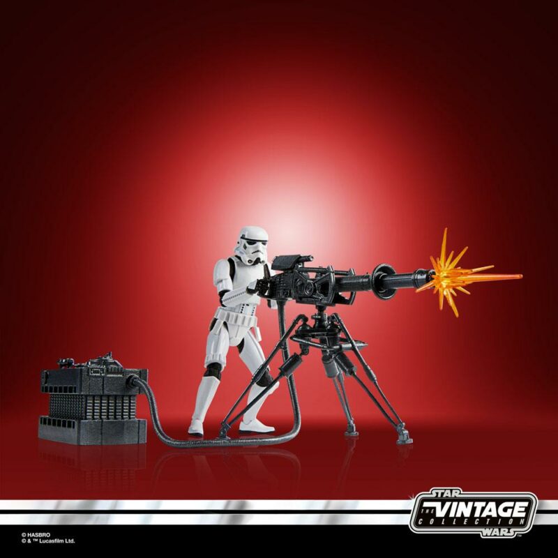 Star Wars: The Mandalorian Vintage Collection Action Figure 2022 Imperial Stormtrooper (Nevarro Cantina) 10 cm - immagine 3