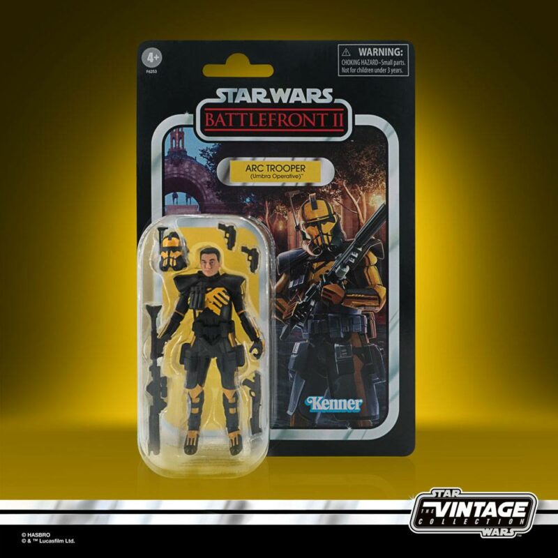 Star Wars: Battlefront II Vintage Collection Gaming Greats Action Figure 2022 ARC Trooper (Umbra Operative) 10 cm