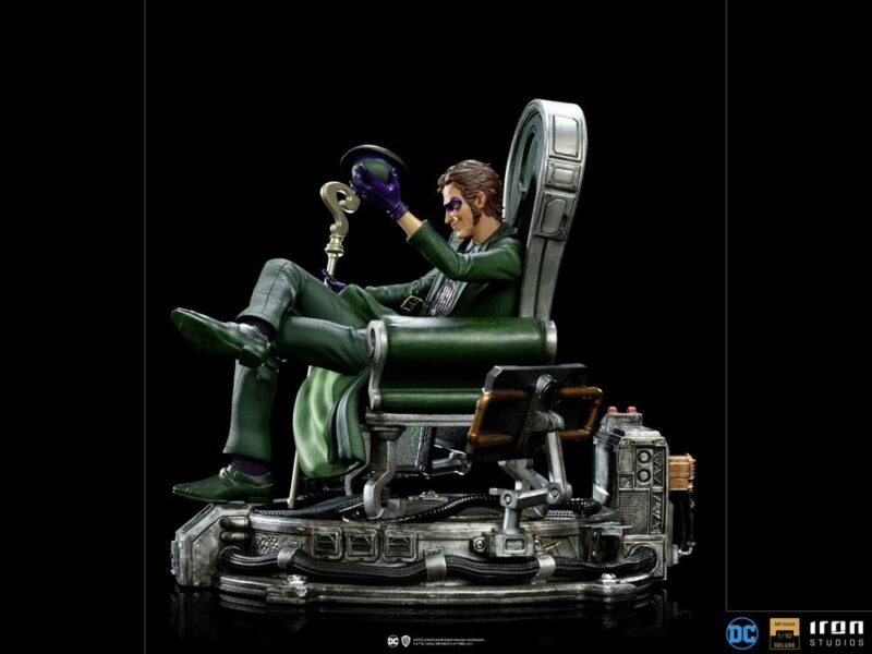 DC Comics Deluxe Art Scale Statue 1/10 The Riddler 24 cm - immagine 3