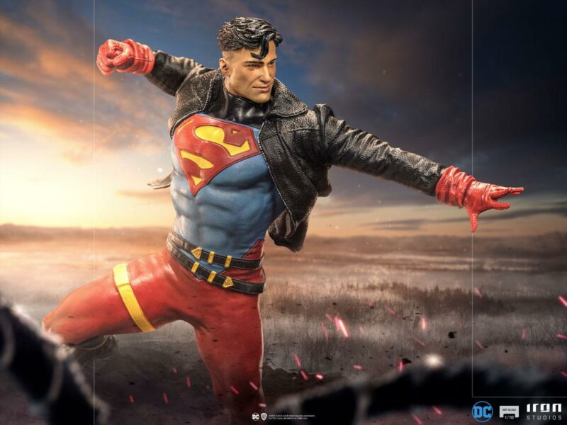 DC Comics Deluxe Art Scale Statue 1/10 Superboy 28 cm - immagine 7