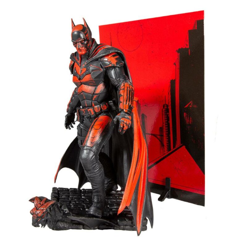 The Batman Movie Posed PVC Statue The Batman (Gold Label) 30 cm - immagine 3
