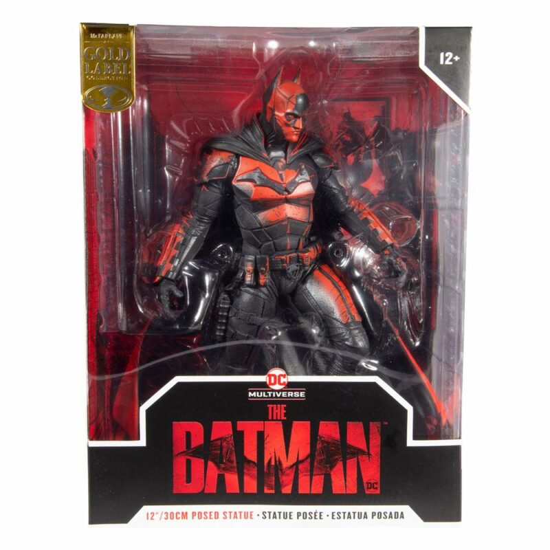 The Batman Movie Posed PVC Statue The Batman (Gold Label) 30 cm