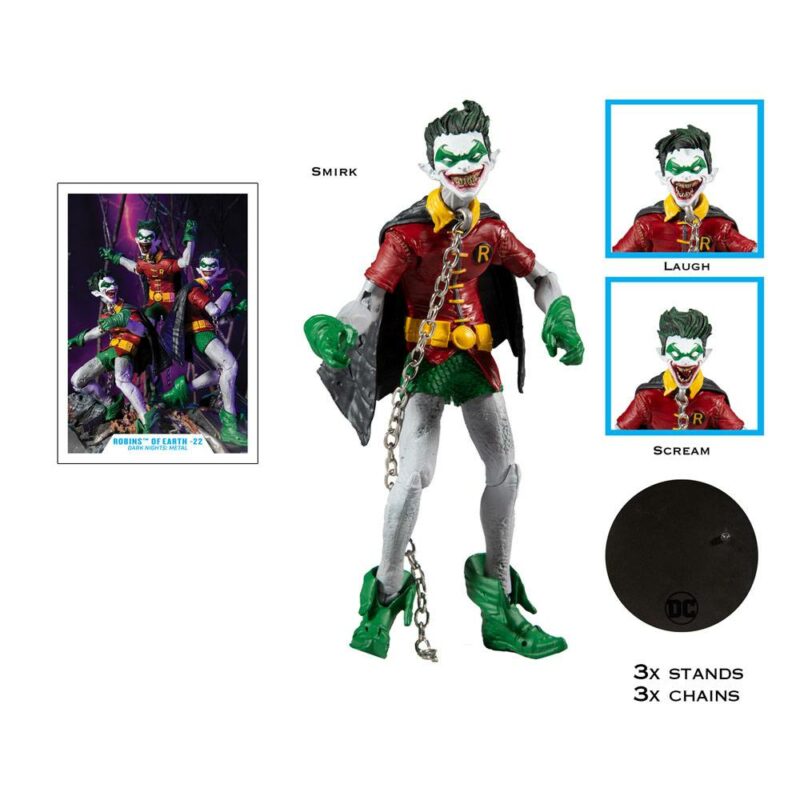 DC Action Figure Collector Multipack The Batman Who Laughs with the Robins of Earth 18 cm - immagine 6