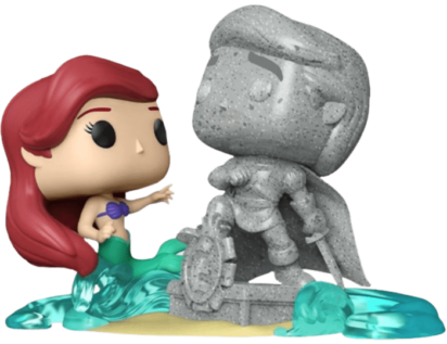 The Little Mermaid POP! Disney Vinyl Figure Ariel & Prince Eric Statue Movie Moment Limited