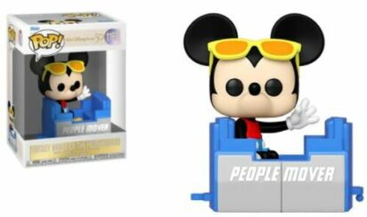 Walt Disney World 50th Anniversary POP! Disney Vinyl Figure People Mover Mickey 9 cm