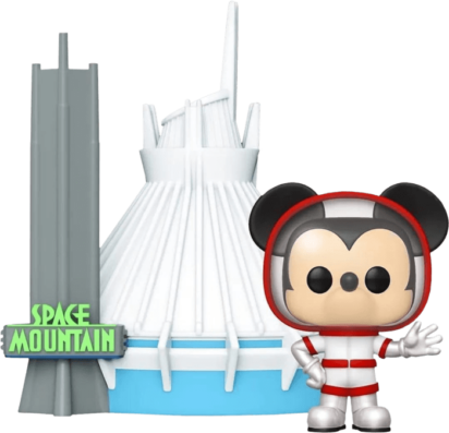 Walt Disney World 50th Anniversary POP! Vinyl Figure Mickey with Space Mountain Limited 9 cm