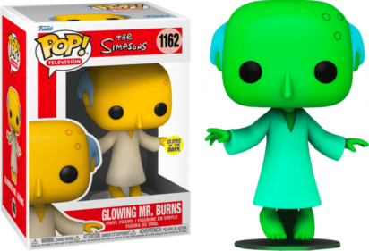 The Simpsons Pop! Vinyl Figure Glowing Mr. Burns Glow in the Dark Limited