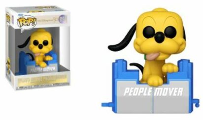 Walt Disney World 50th Anniversary POP! Disney Vinyl Figure People Mover Pluto w/Balloon 9 cm