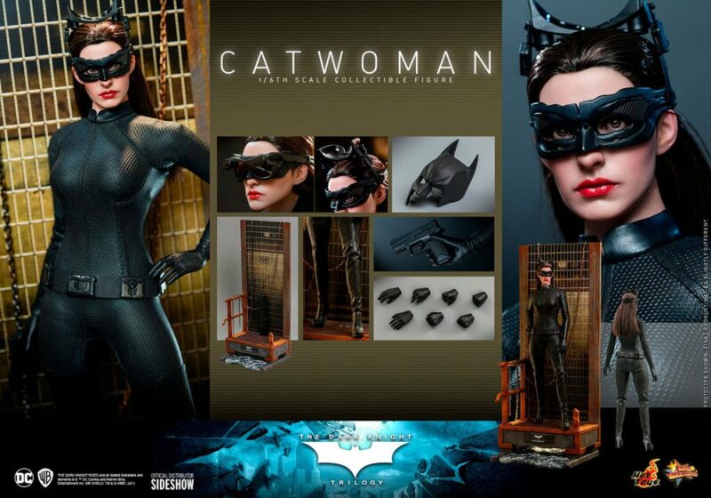 The Dark Knight Trilogy Movie Masterpiece Action Figure 1/6 Catwoman 29 cm - immagine 5