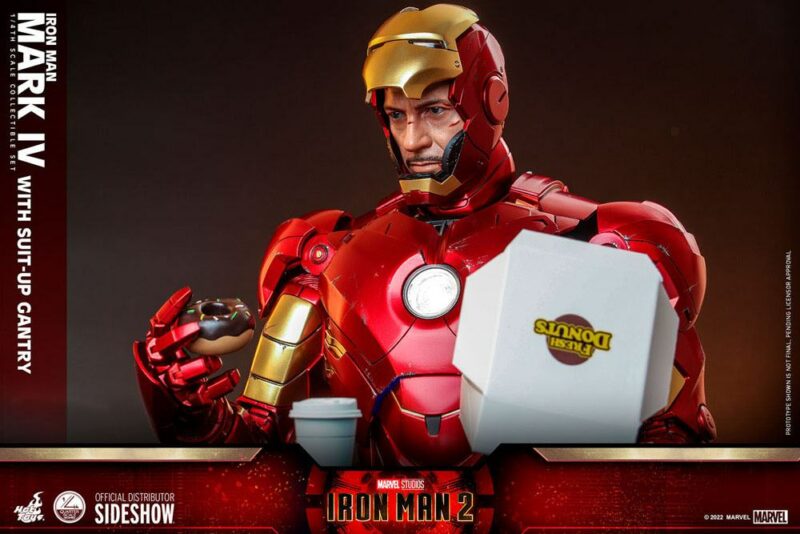 Iron Man 2 Action Figure 1/4 Iron Man Mark IV 49 cm - immagine 5