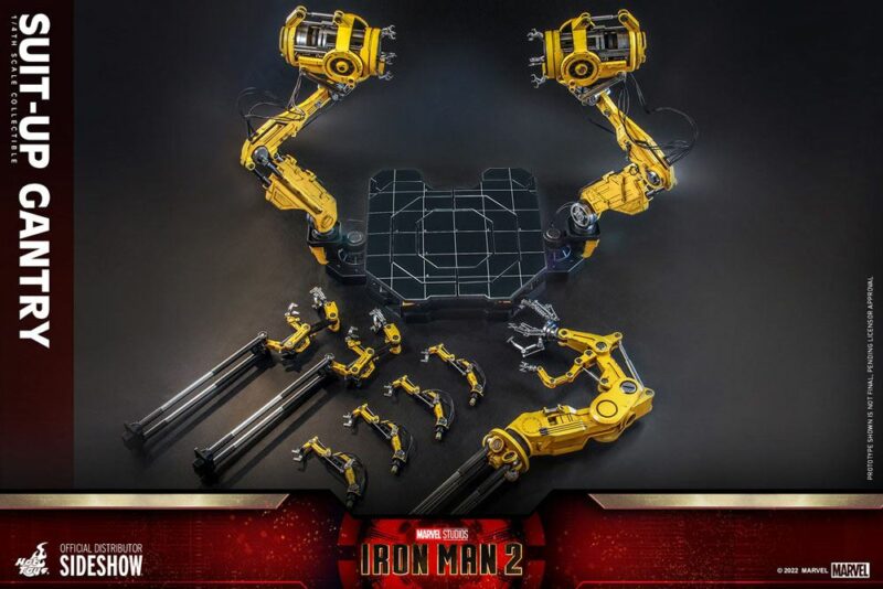 Iron Man 2 Accessories Collection Series Iron Man Suit-Up Gantry - immagine 3