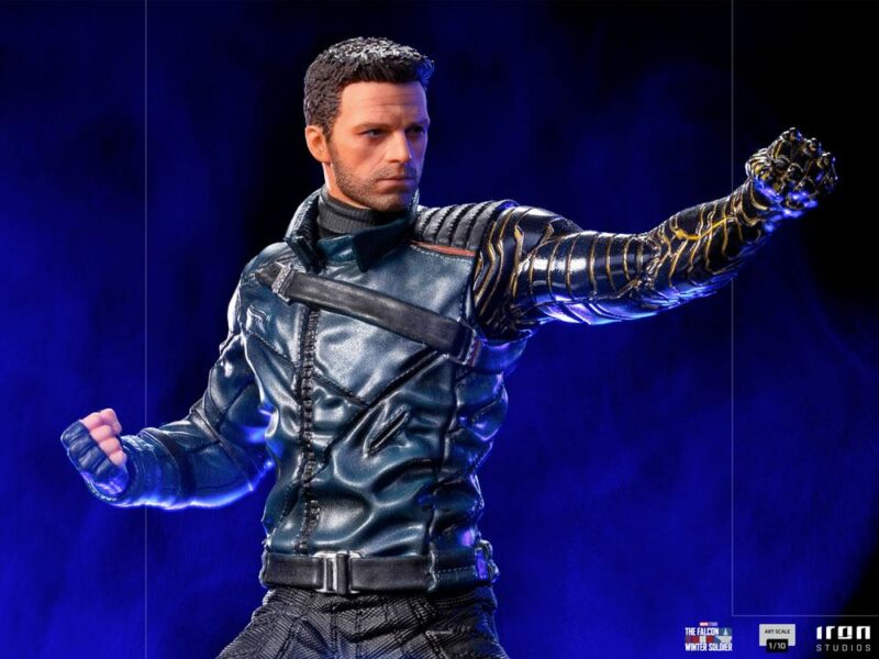 The Falcon and The Winter Soldier BDS Art Scale Statue 1/10 Bucky Barnes 22 cm - immagine 5