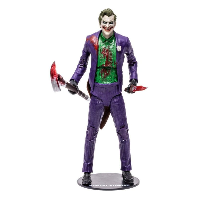 Mortal Kombat 11 Action Figure The Joker (Bloody) 18 cm - immagine 4