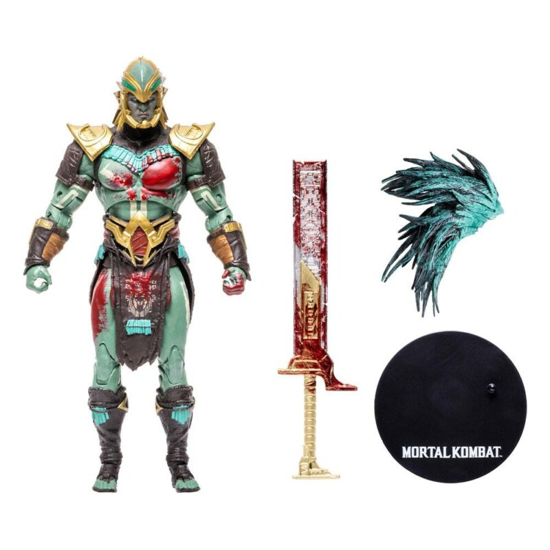 Mortal Kombat Action Figure Kotal Kahn (Bloody) 18 cm - immagine 2