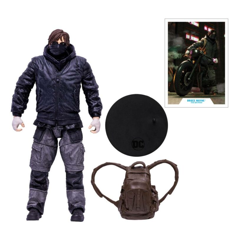 DC Multiverse Action Figure Bruce Wayne Drifter 18 cm - immagine 2