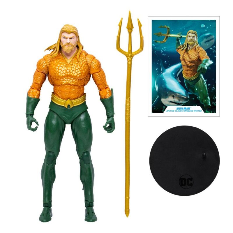 DC Multiverse Action Figure Aquaman (Endless Winter) 18 cm - immagine 3
