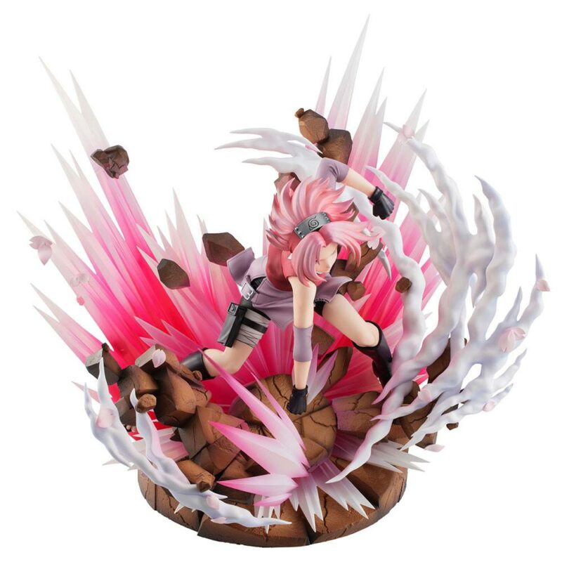 Naruto Gals PVC Statue DX Haruno Sakura Version 3 27 cm - immagine 4