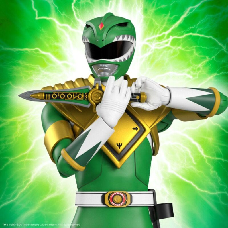 Mighty Morphin Power Rangers Ultimates Action Figure Green Ranger 18 cm - immagine 2