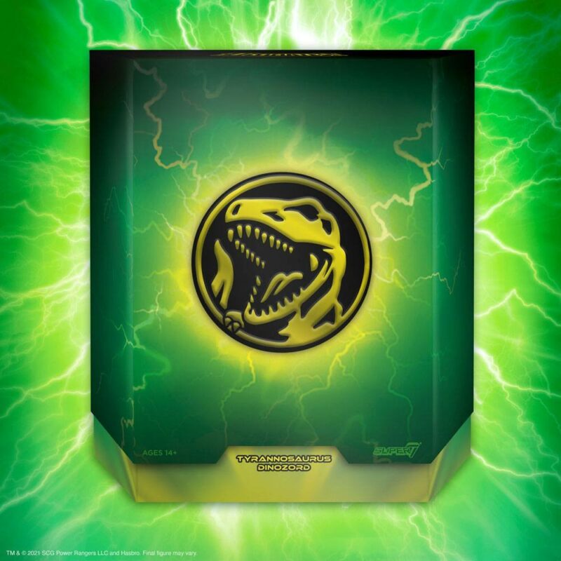 Mighty Morphin Power Rangers Ultimates Action Figure Tyrannosaurus Dinozord 20 cm - immagine 2