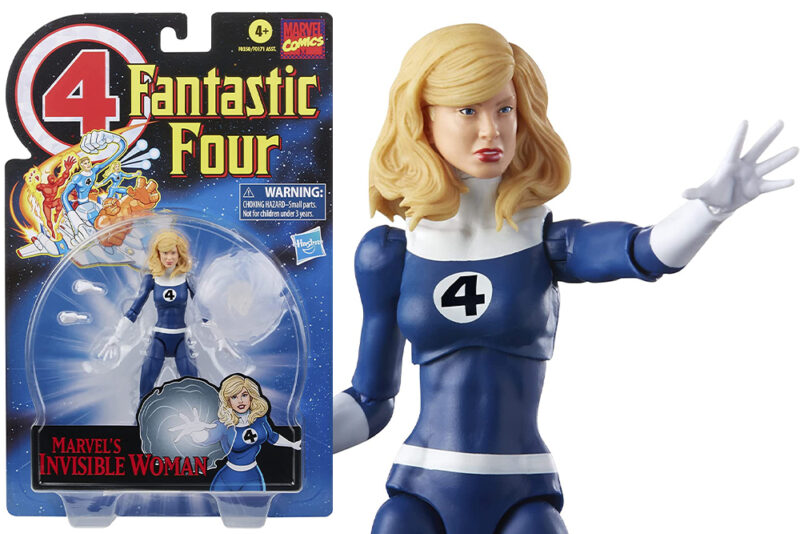 Marvel Legends: Fantastic Four Vintage Collection Action Figure Susan Storm Invisible Woman 15 cm