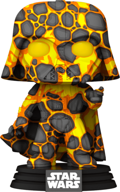 Star Wars POP! Vinyl Figure Darth Vader Mustafar Artist Series with Pop Protector Limited 9 cm