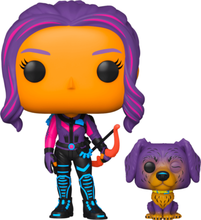 Hawkeye (2021) Pop! Vinyl Figure Kate Bishop with Lucky Blacklight Limited 9 cm